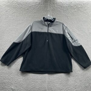 Starter Mens 3XL Fleece Jacket Half Zip Gorpcore Streetwear Y2K Retro‎ Outdoor